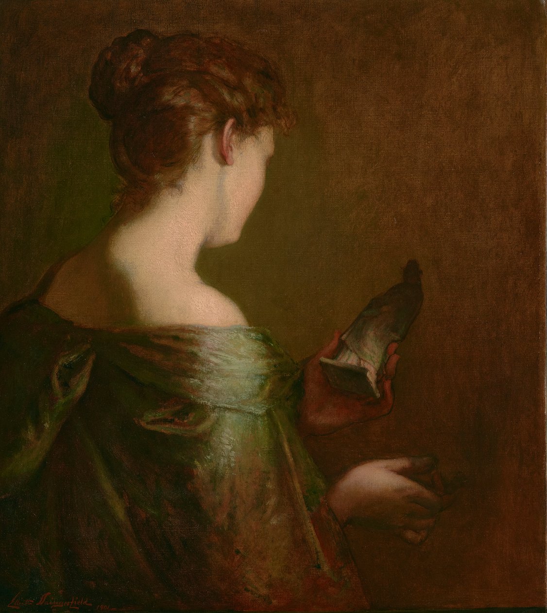 Tanagra 1901 (olie på lærred) af Elliott Daingerfield