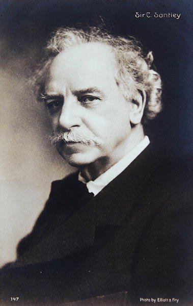 Sir Charles Santley, ca. 1920 (s/h-foto) af Elliott and Fry Photography Studio