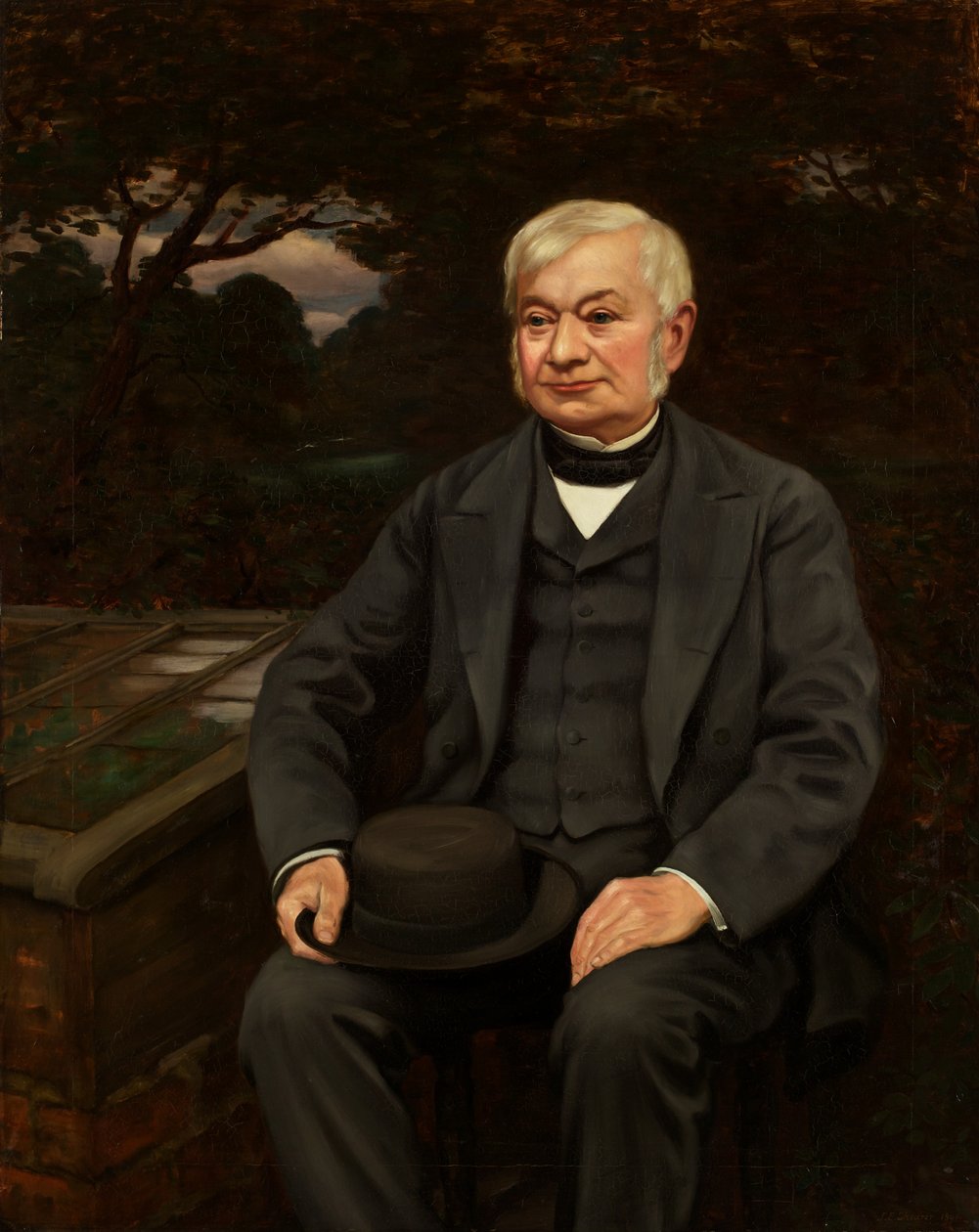 Portræt af Joseph Livesey (olie på lærred) af Elliott Seabrooke