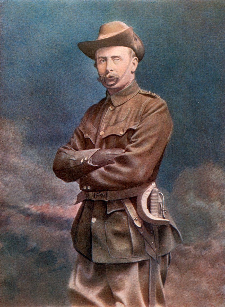 Oberst WH Mackinnon, kommanderende for City Imperial Volunteers, 1902. af Elliott and Fry