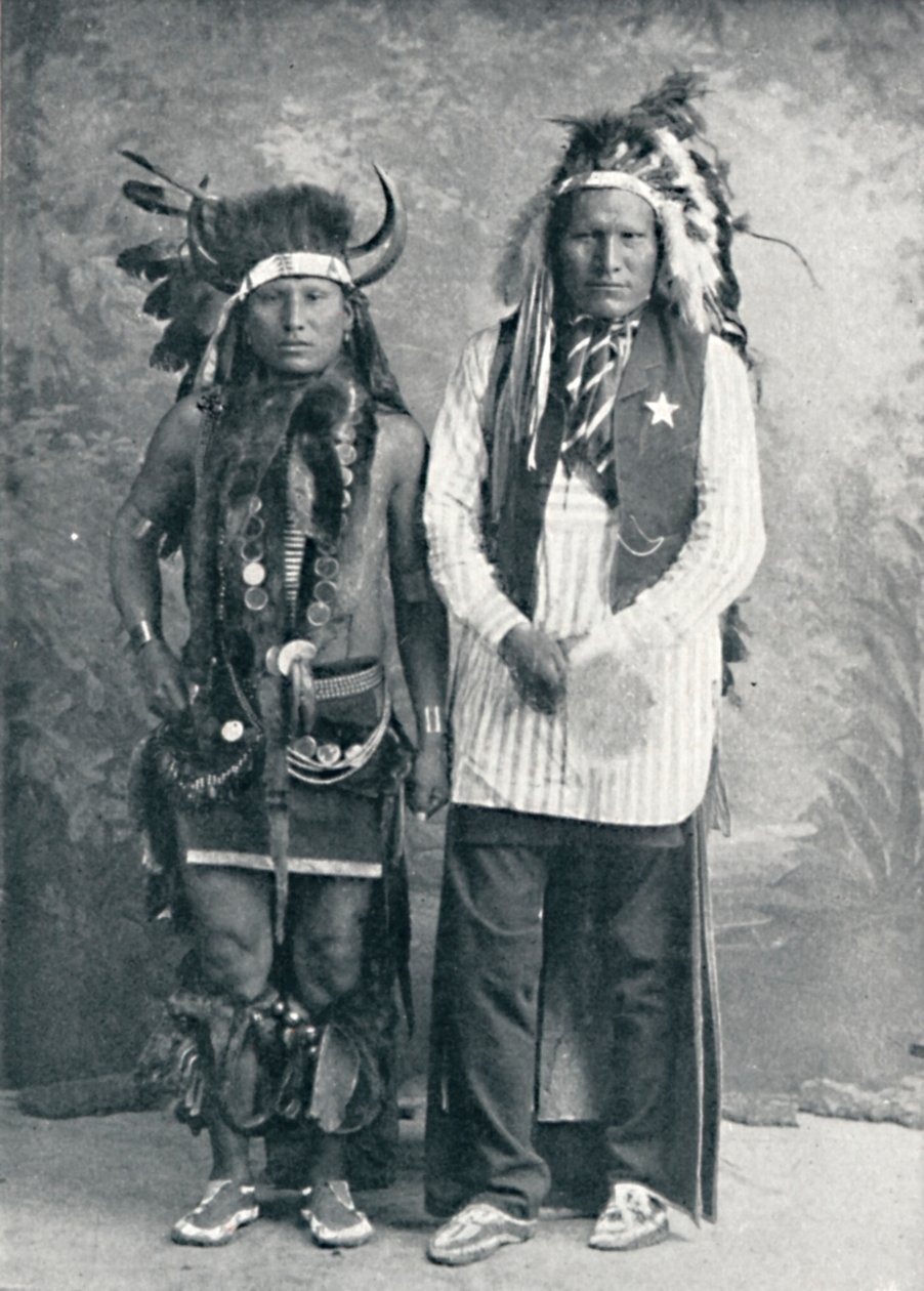 Nordamerikanske indianere, 1912 af Elliott and Fry
