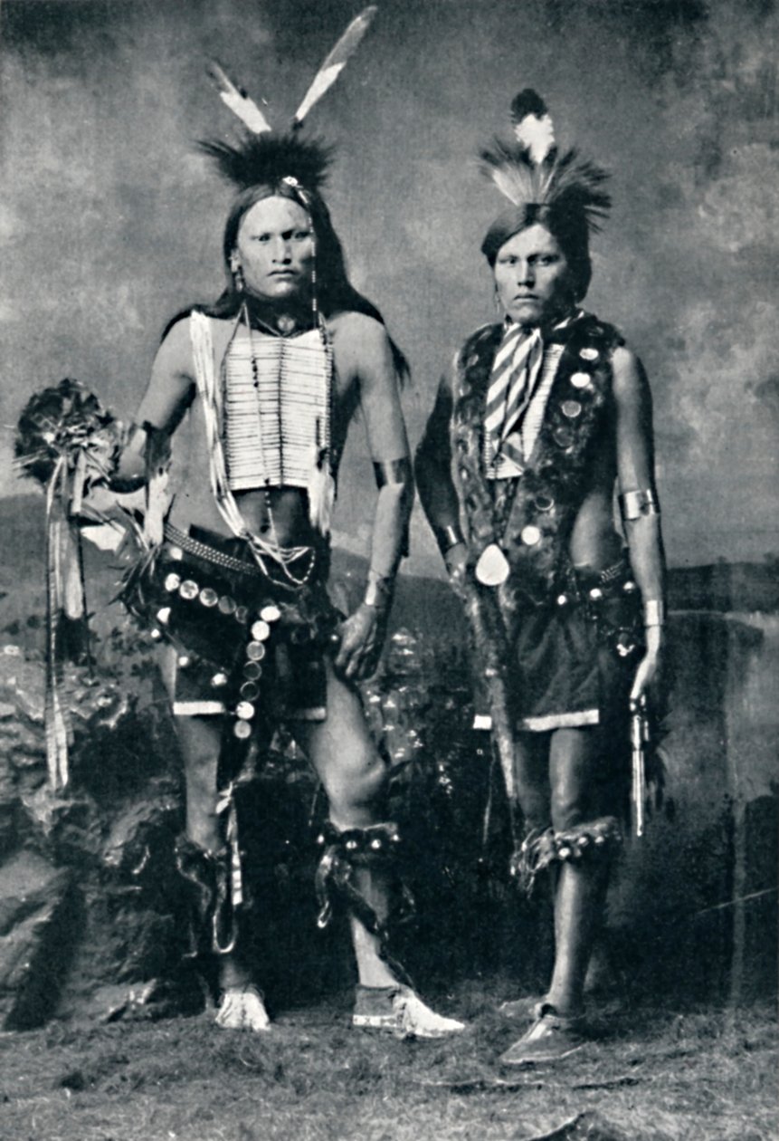 Nordamerikanske indianere, 1912 af Elliott and Fry