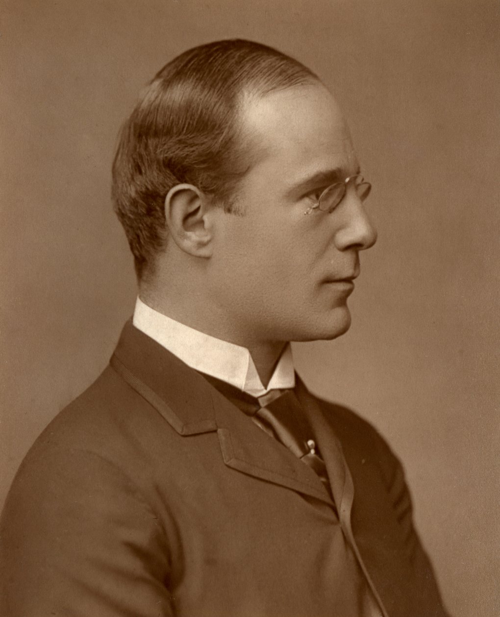 Richard Mansfield, britisk skuespiller-manager, 1888. af Elliott and Fry