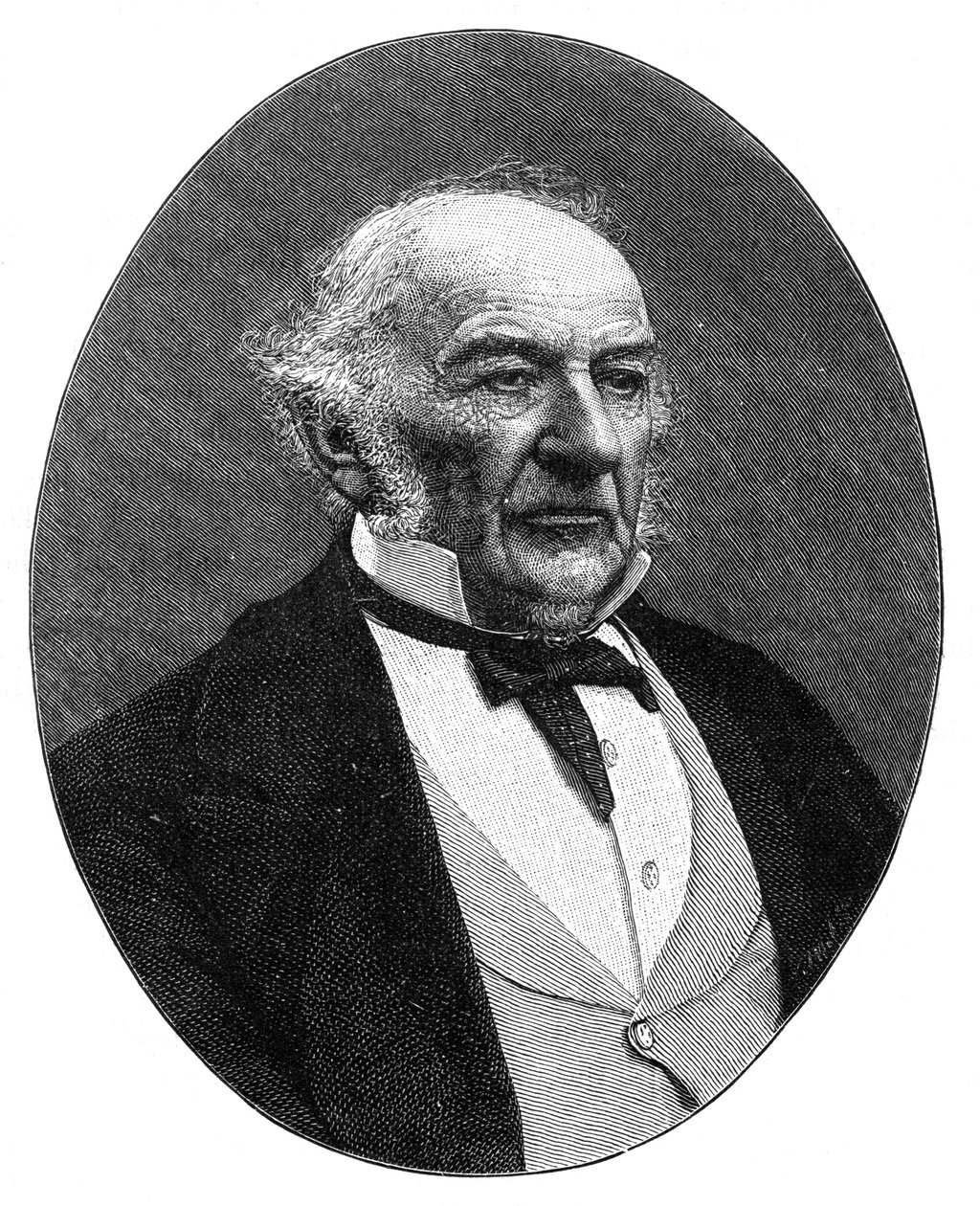 William Ewart Gladstone, det britiske liberale partis statsmand og premierminister, c1890. af Elliott and Fry
