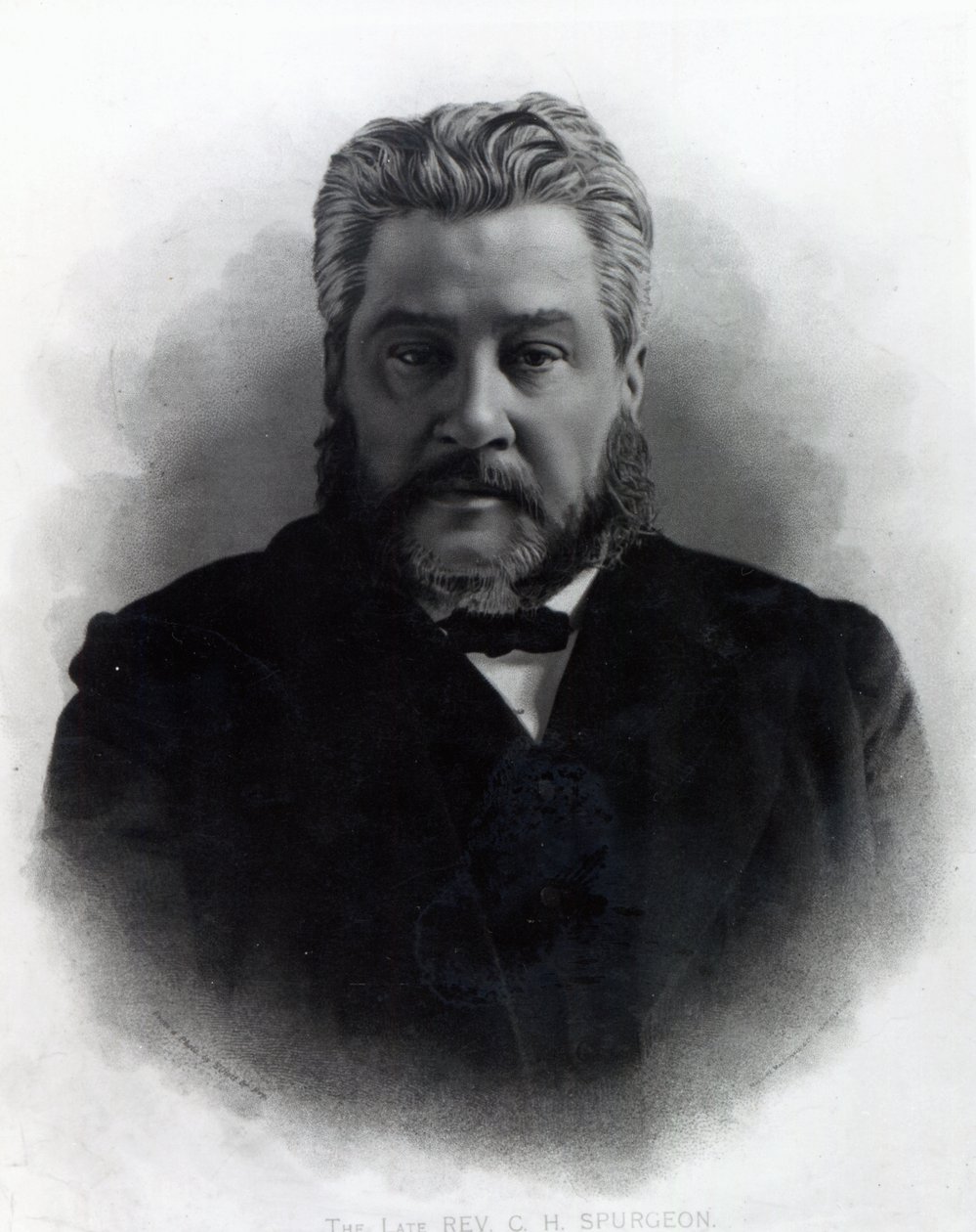 Pastor Charles Haddon Spurgeon, efter et fotografi af Elliot und Fry af Elliott und Fry Studio
