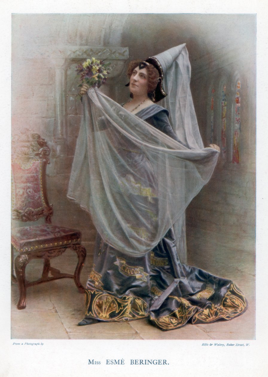 Esme Beringer, britisk skuespillerinde, 1901. af Ellis and Walery