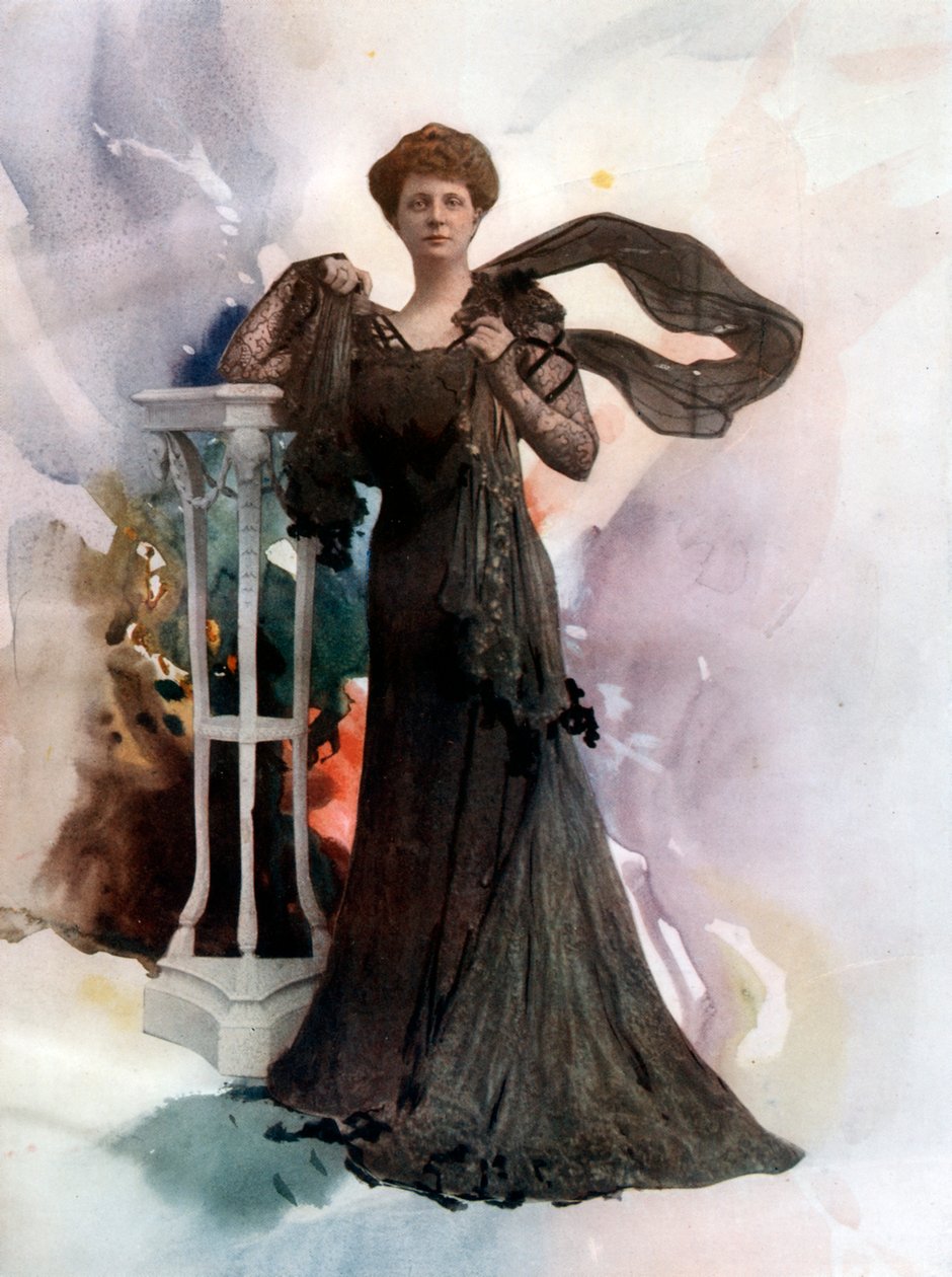 Kate Sergeantson, skuespillerinde, c1902. af Ellis and Walery