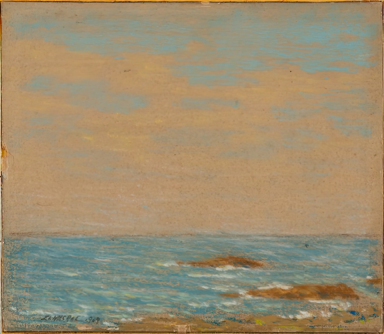 Sølandskab, 1909. af Elmer Livingston MacRae