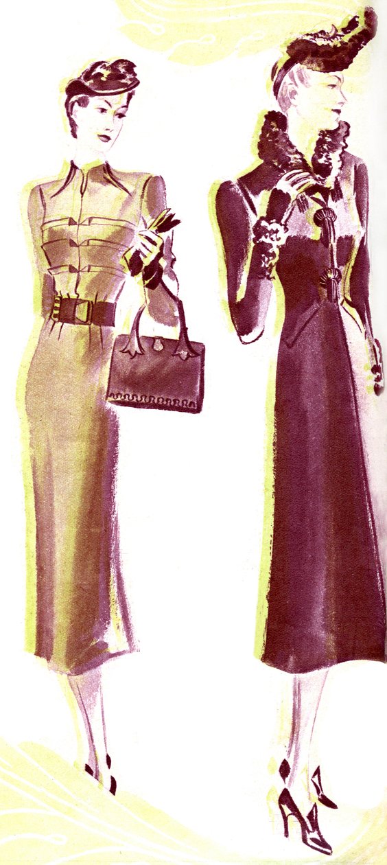Elsa Schiaparelli-tegning af Elsa Schiaparelli