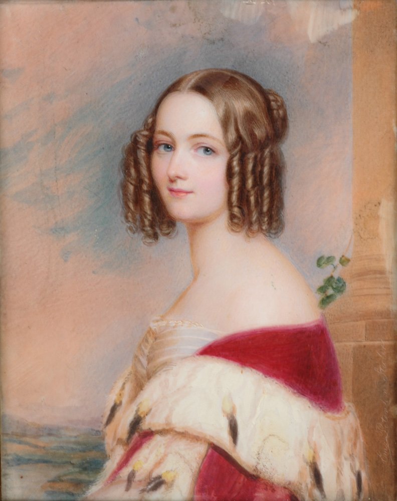 Prinsesse Marie Amelie af Baden af Emanuel Thomas Peter