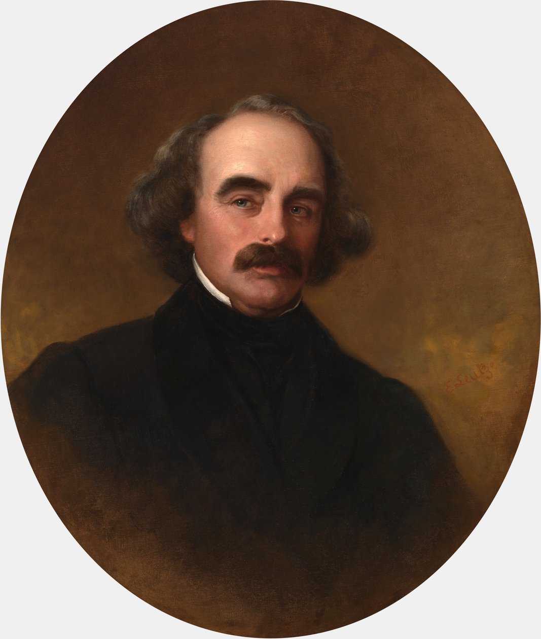 Nathaniel Hawthorne af Emanuel Gottlieb Leutze