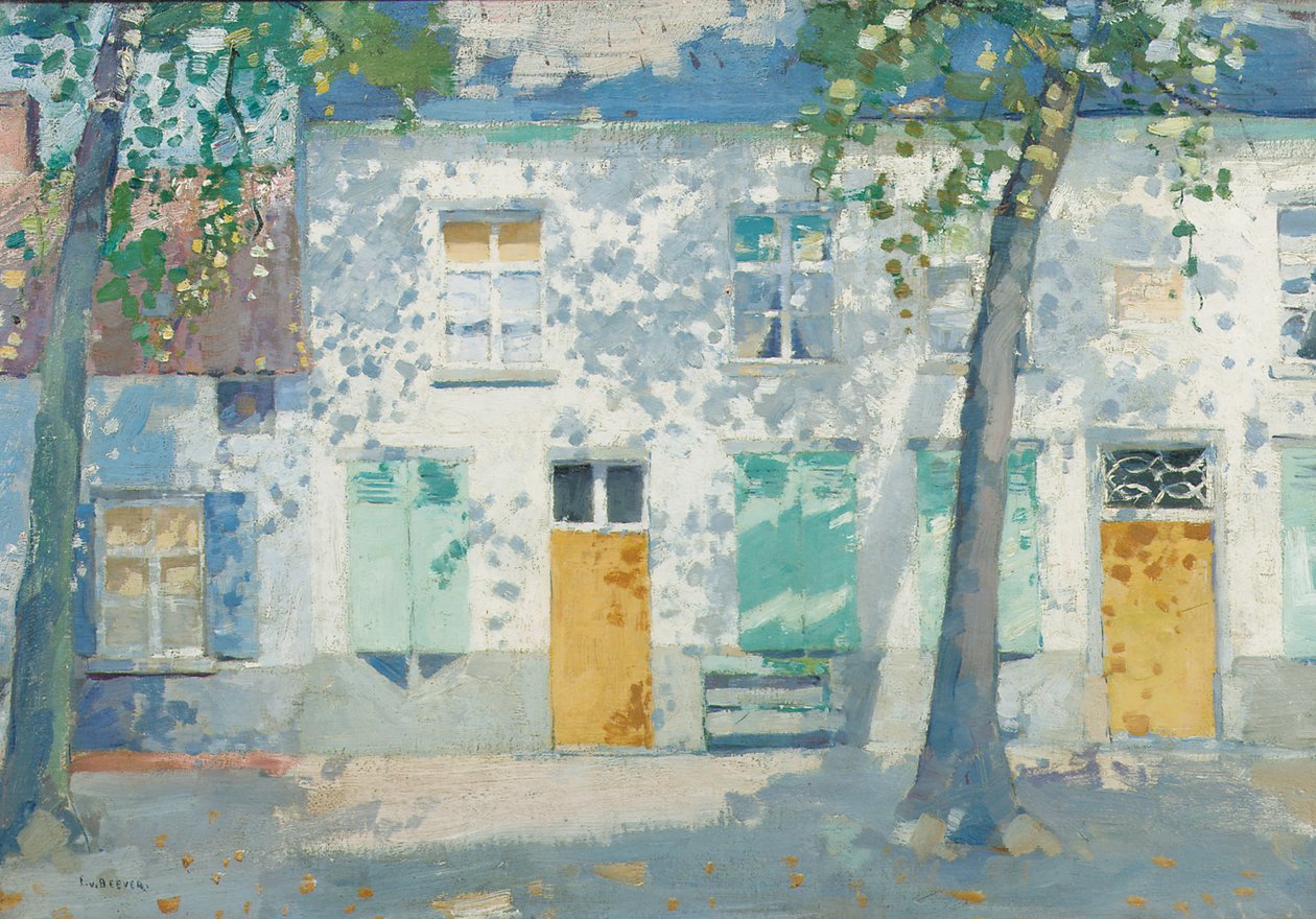 Søndag morgen i Moll, Valencia, 1911 af Emanuel Samson van Beever