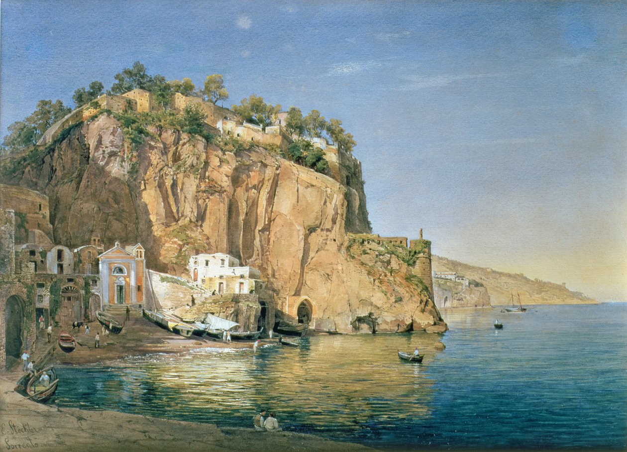 Sorrento, 1819 af Emanuel Stöckler