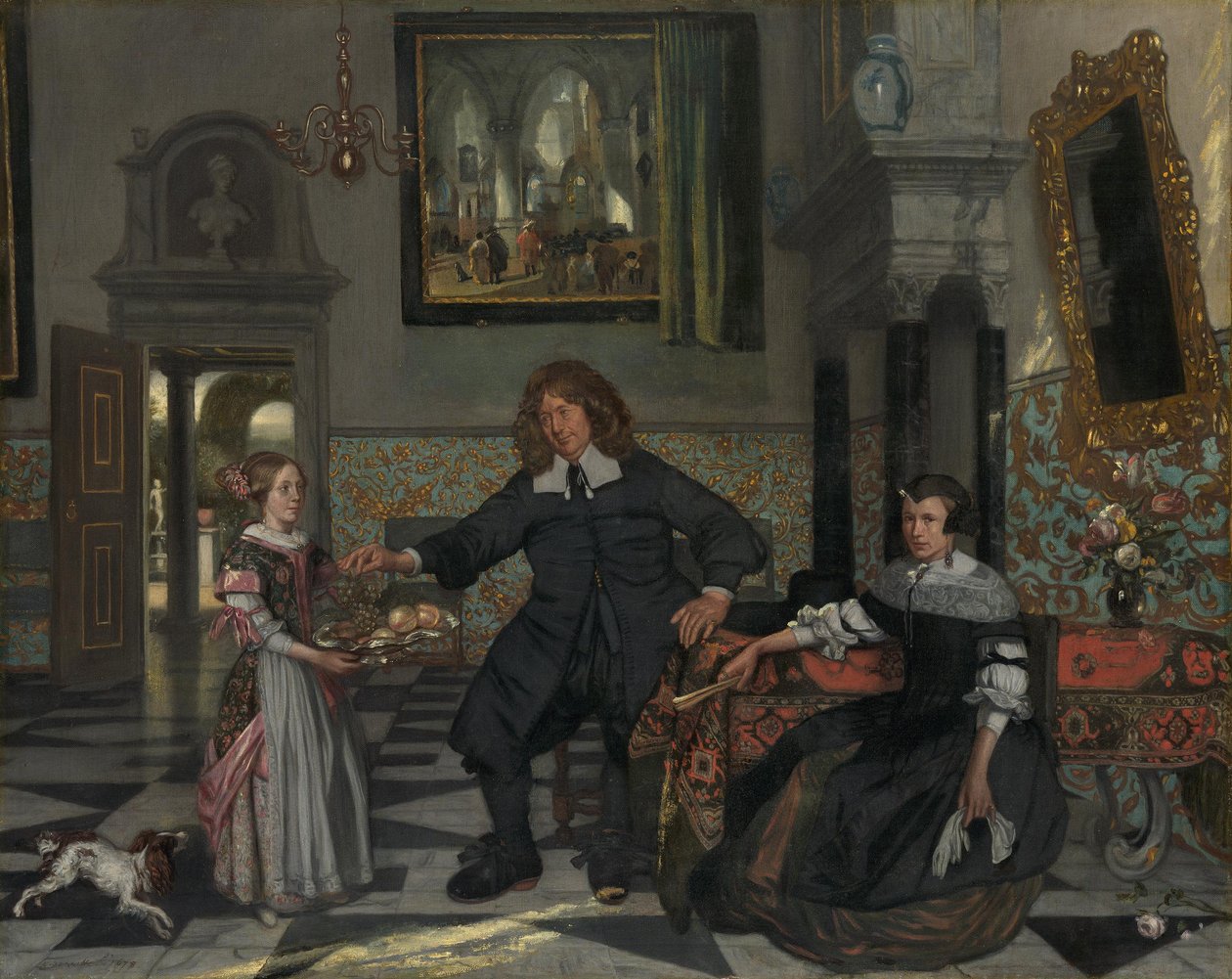 Familieportræt af Emanuel de Witte