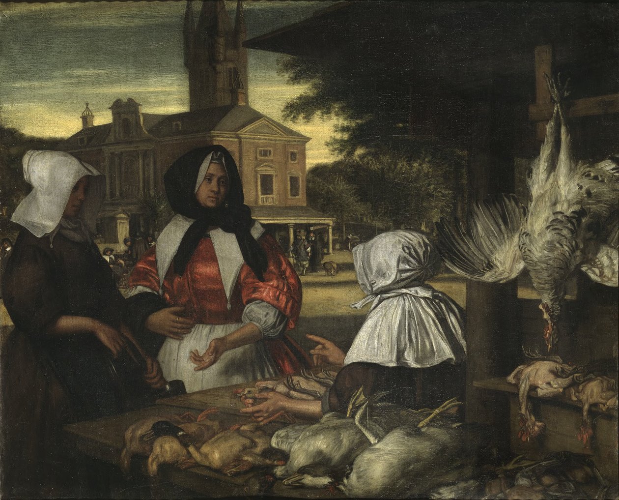 Fuglemarkedet, Amsterdam af Emanuel de Witte