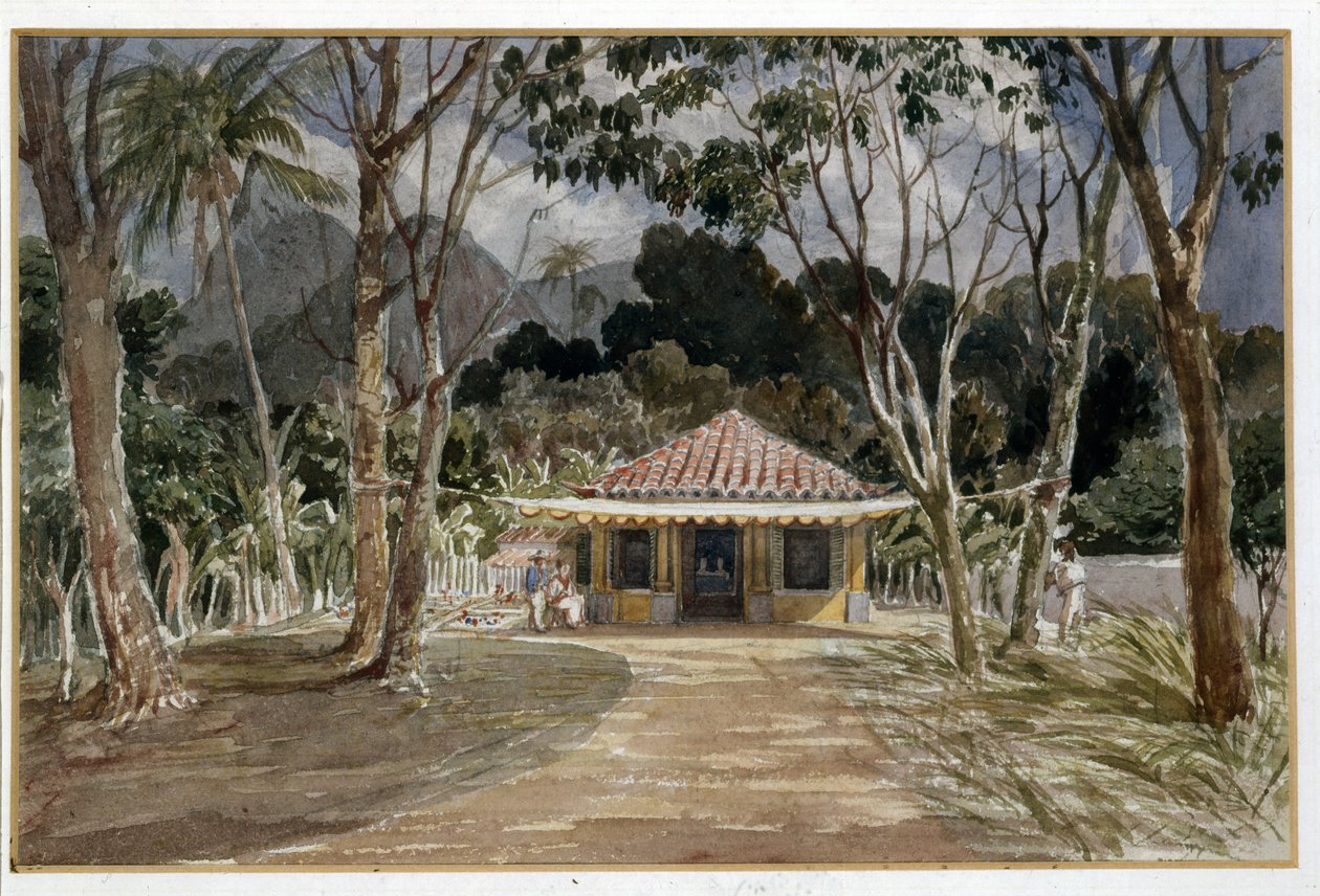 Old Way, Rio de Janeiro, 1830 af Emeric Essex Vidal