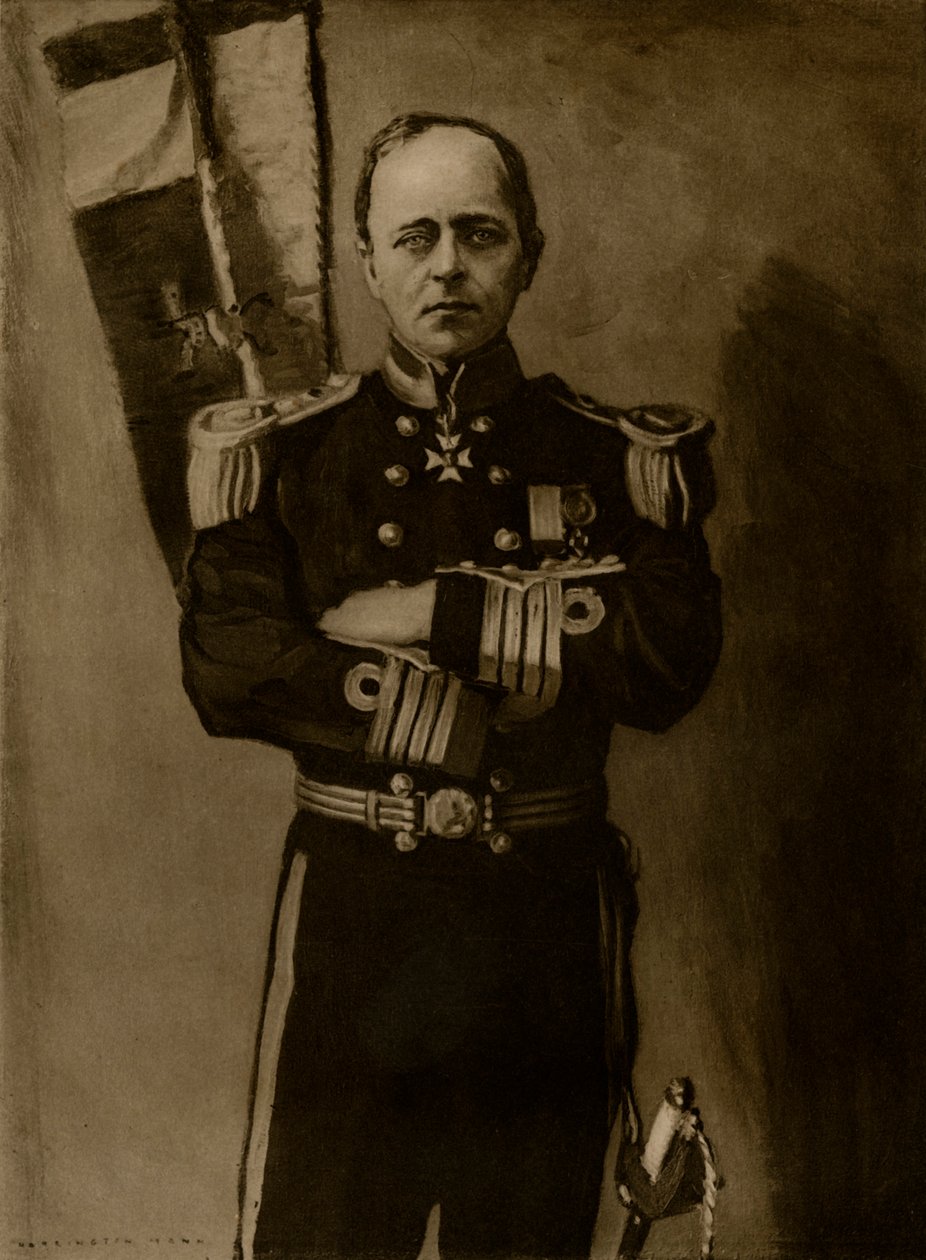 Kaptajn Robert F. Scott, R.N., C.V.O., c1900-1910, 1913. af Emery Walker