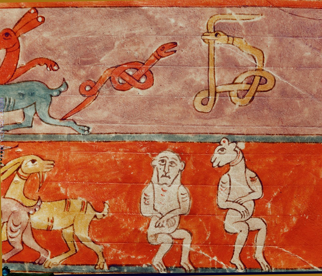 Dyrene inde i arken af Emeterio the Monk and Nun