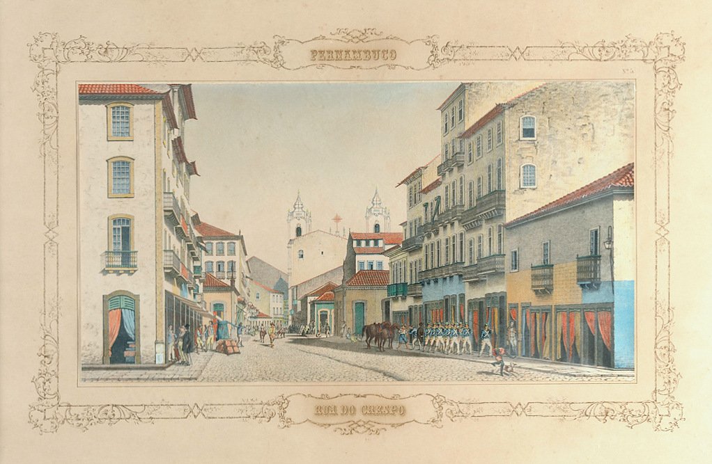 Crespo Street - Pernambuco af Emil Bauch