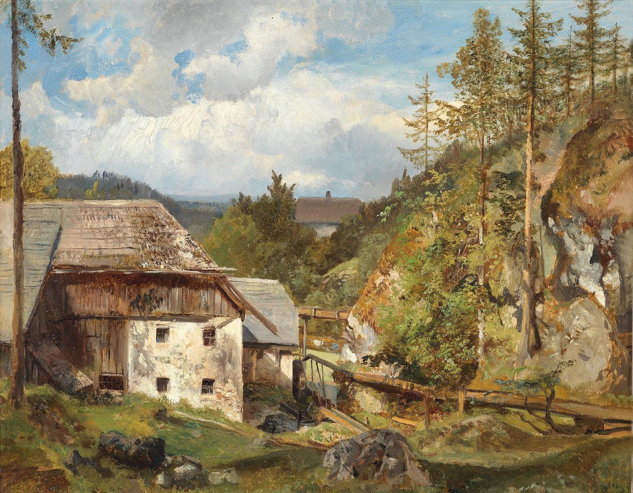 Møllen i træet af Emil Jakob Schindler