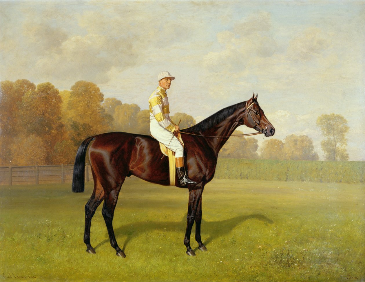 Ladas, vinder af 1894 Derby, 1894 (for detaljer se 188209) af Emil Adam