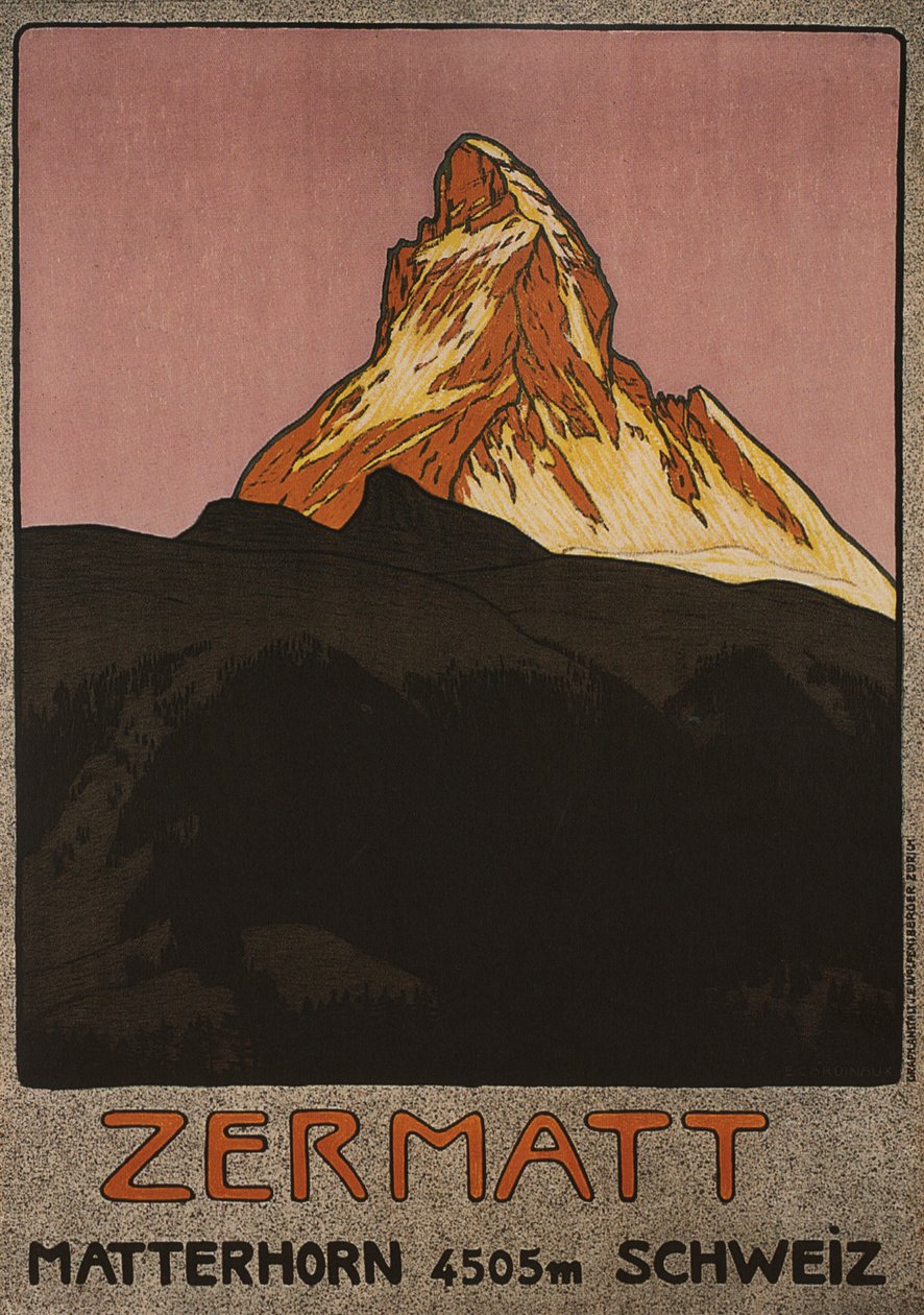 Zermatt, 1908 af Emil Cardinaux
