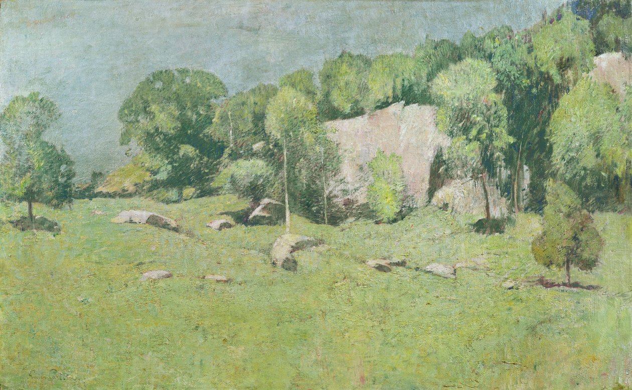 Godwins Ridge, Greenwich, Connecticut, 1912 af Emil Carlsen