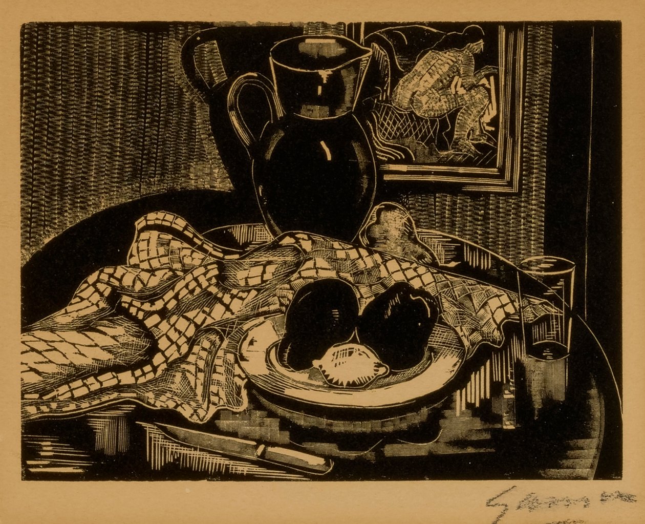 Uden titel (Stilleben) af Emil Ganso