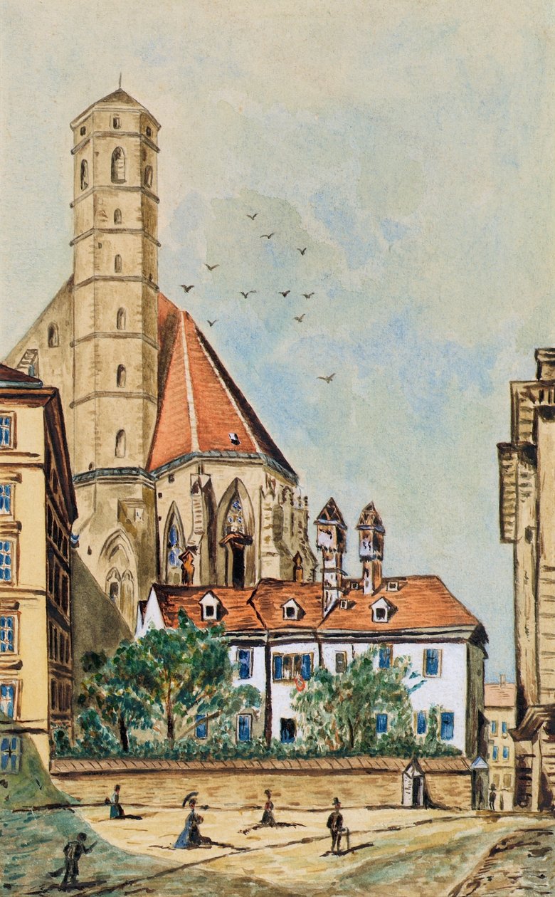 Minoritkirken i Wien af Emil Hütter