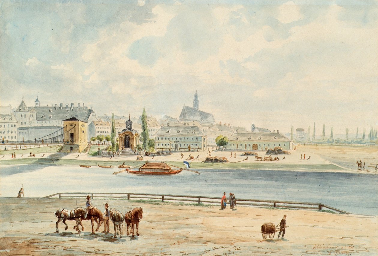 Schanzelmaut i Wien af Emil Hütter