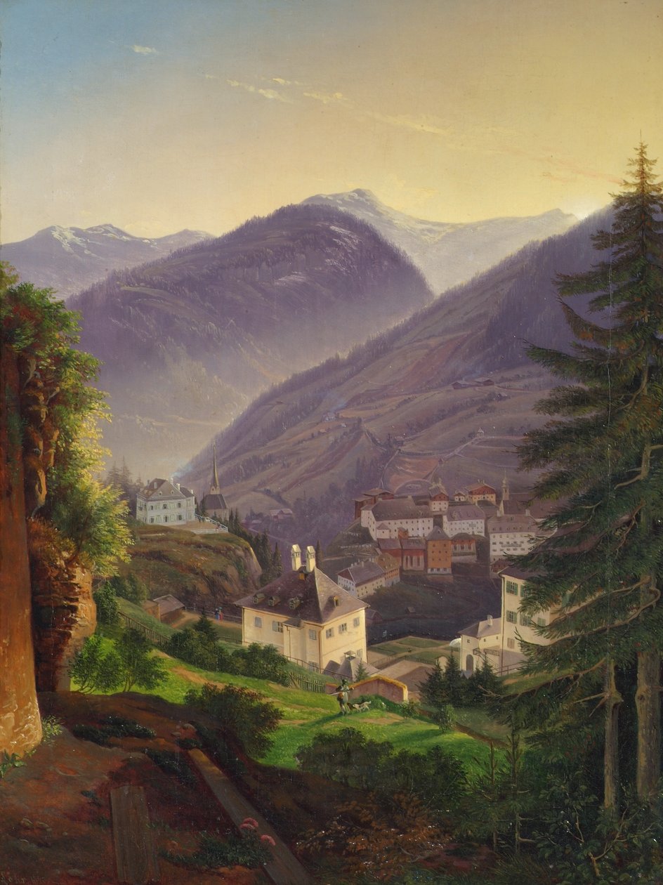 Wildbad Gastein af Emil Ludwig Löhr
