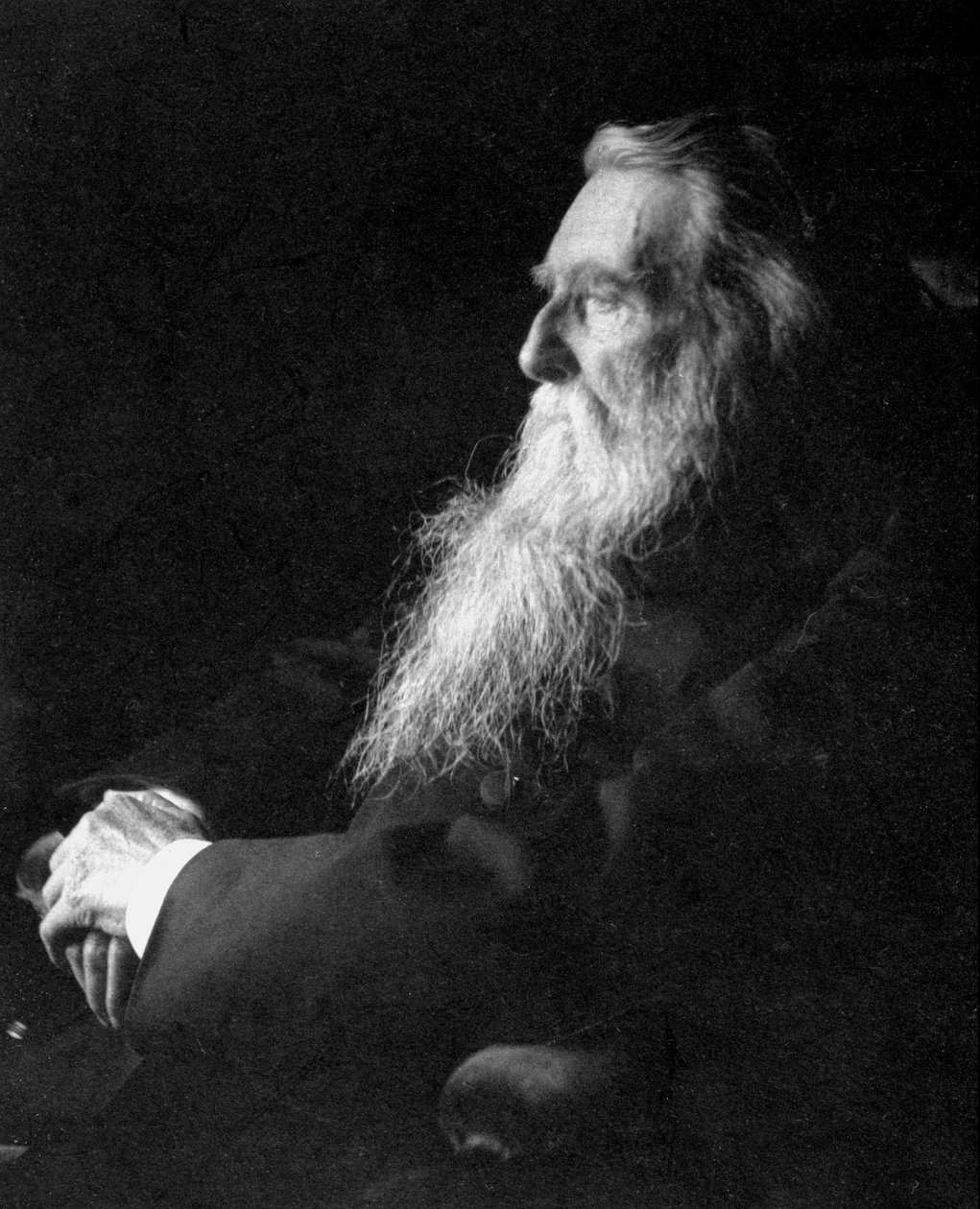 John Ruskin, engelsk kunstner, digter og kritiker, c1897 af Emil Otto Hoppe