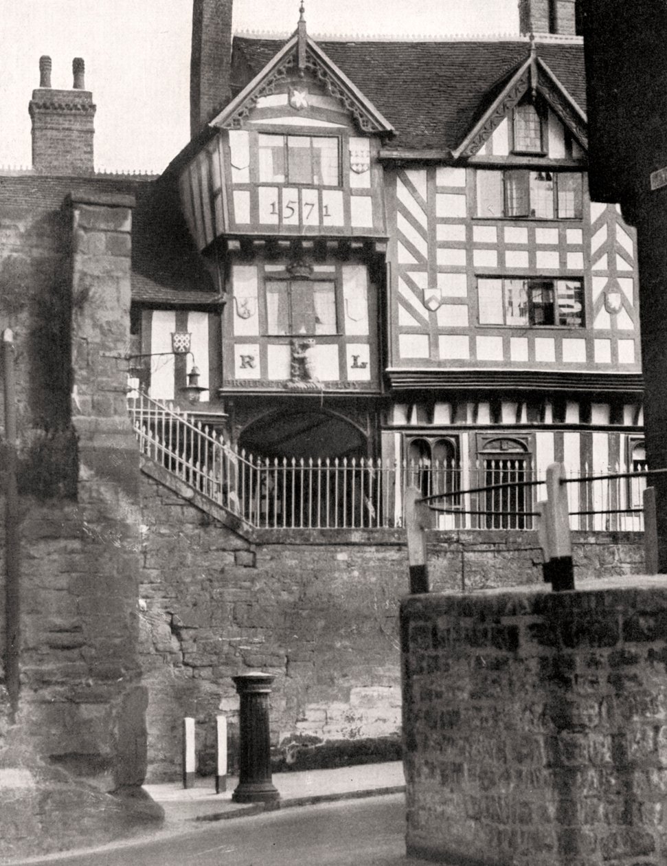 Lord Leycester Hospital, Warwick, 1924-1926 af Emil Otto Hoppe