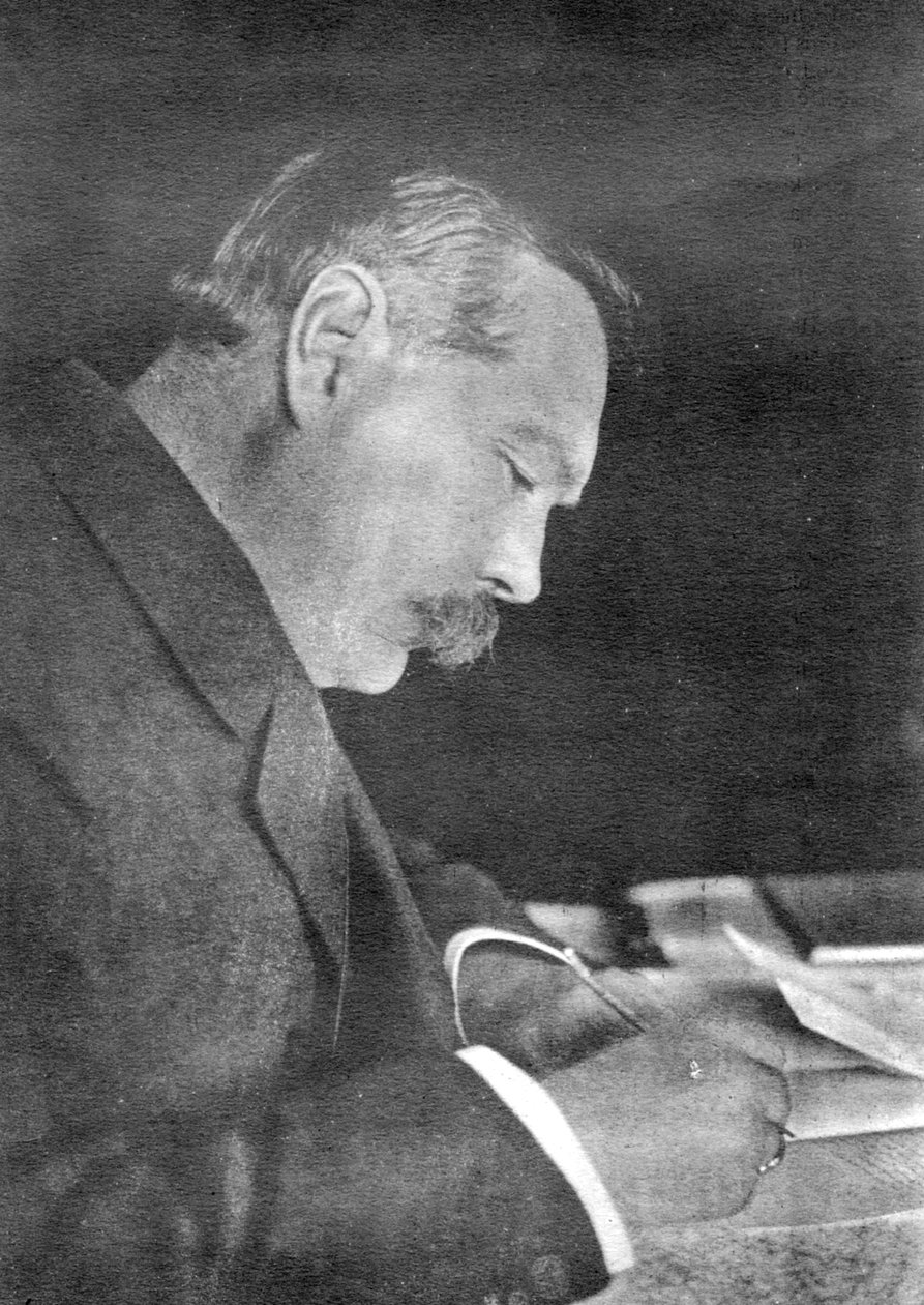 Sir Arthur Conan Doyle, skotsk forfatter, 1912. af Emil Otto Hoppe