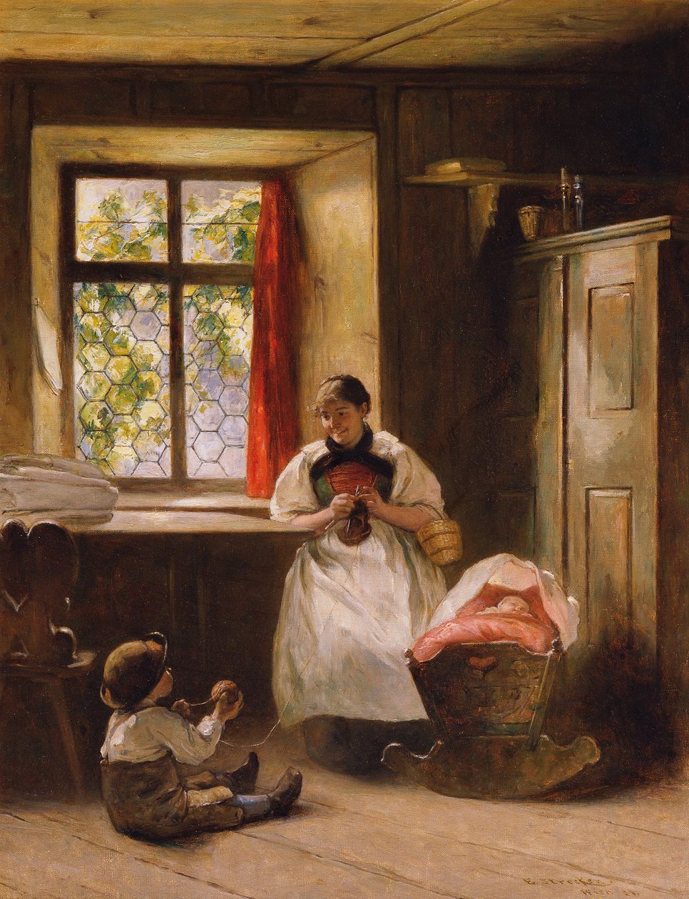 Medarbejderen (stuen) af Emil Strecker