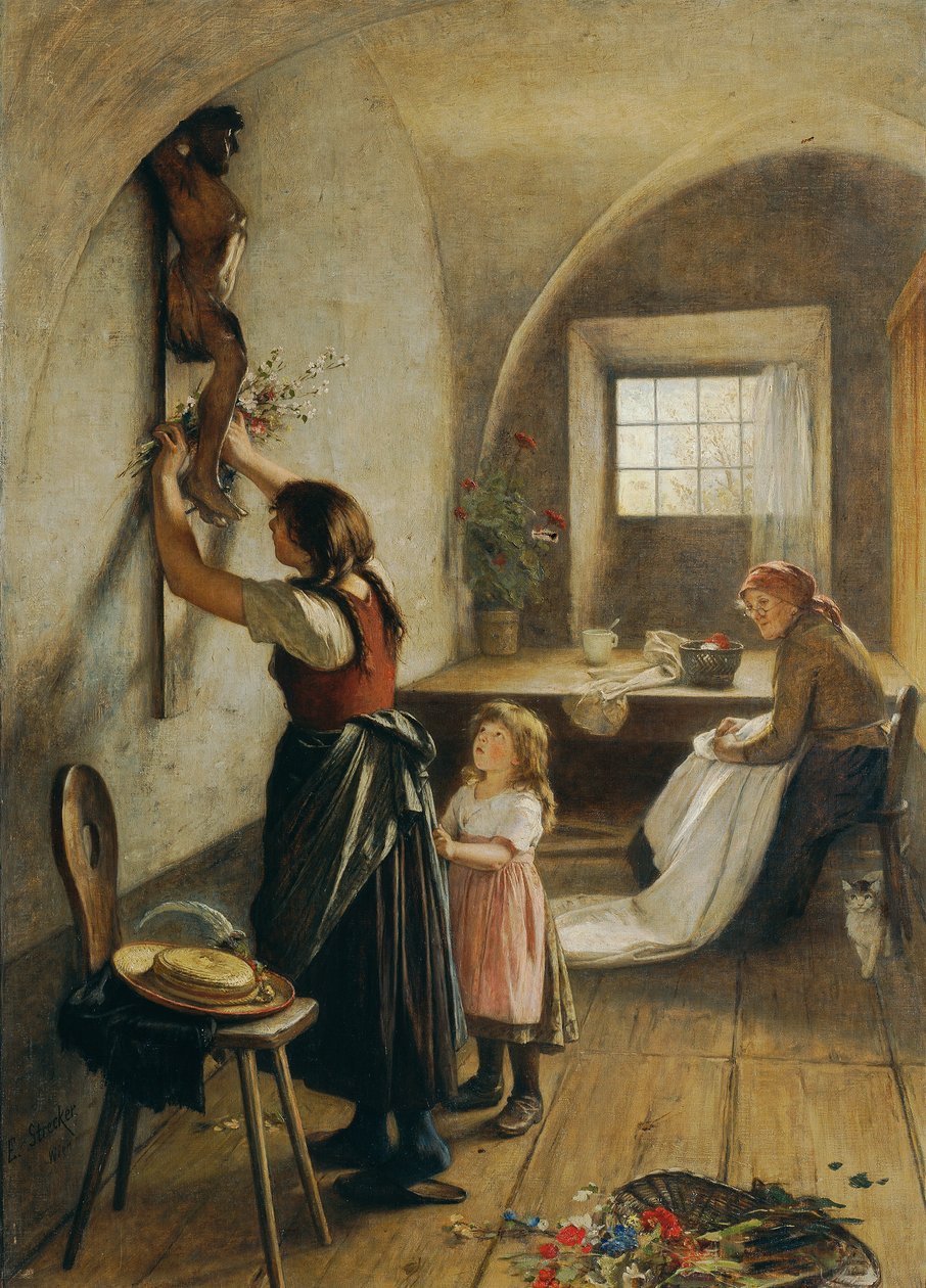 Før ferien af Emil Strecker