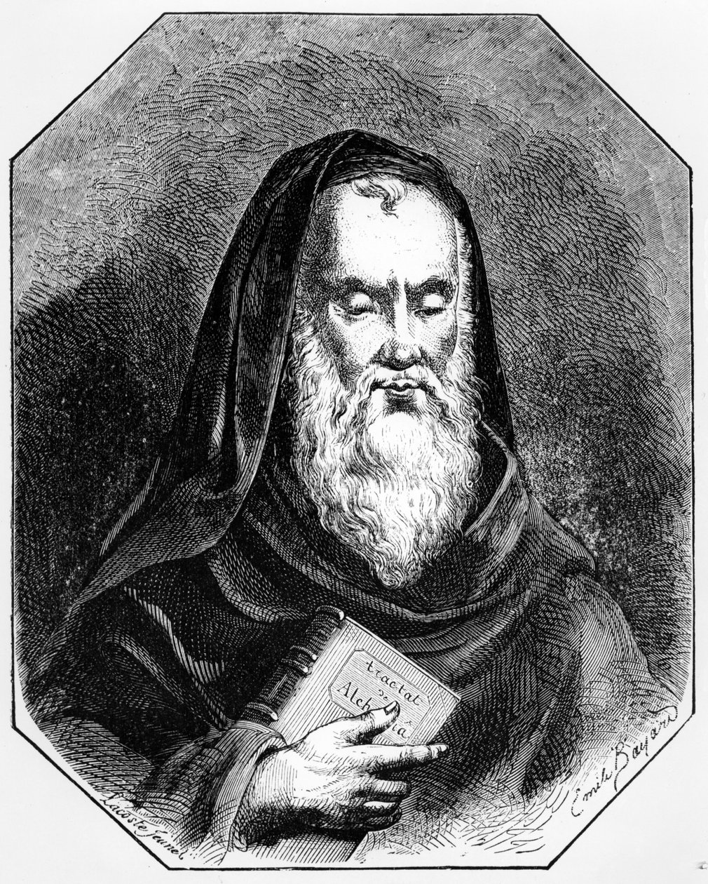 Roger Bacon af Emile Antoine Bayard