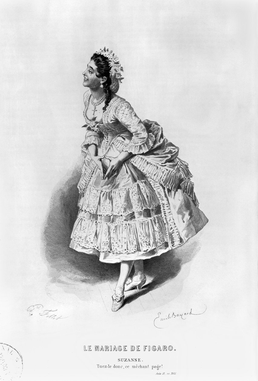 Suzanne, illustration fra akt II Scene 17 af 