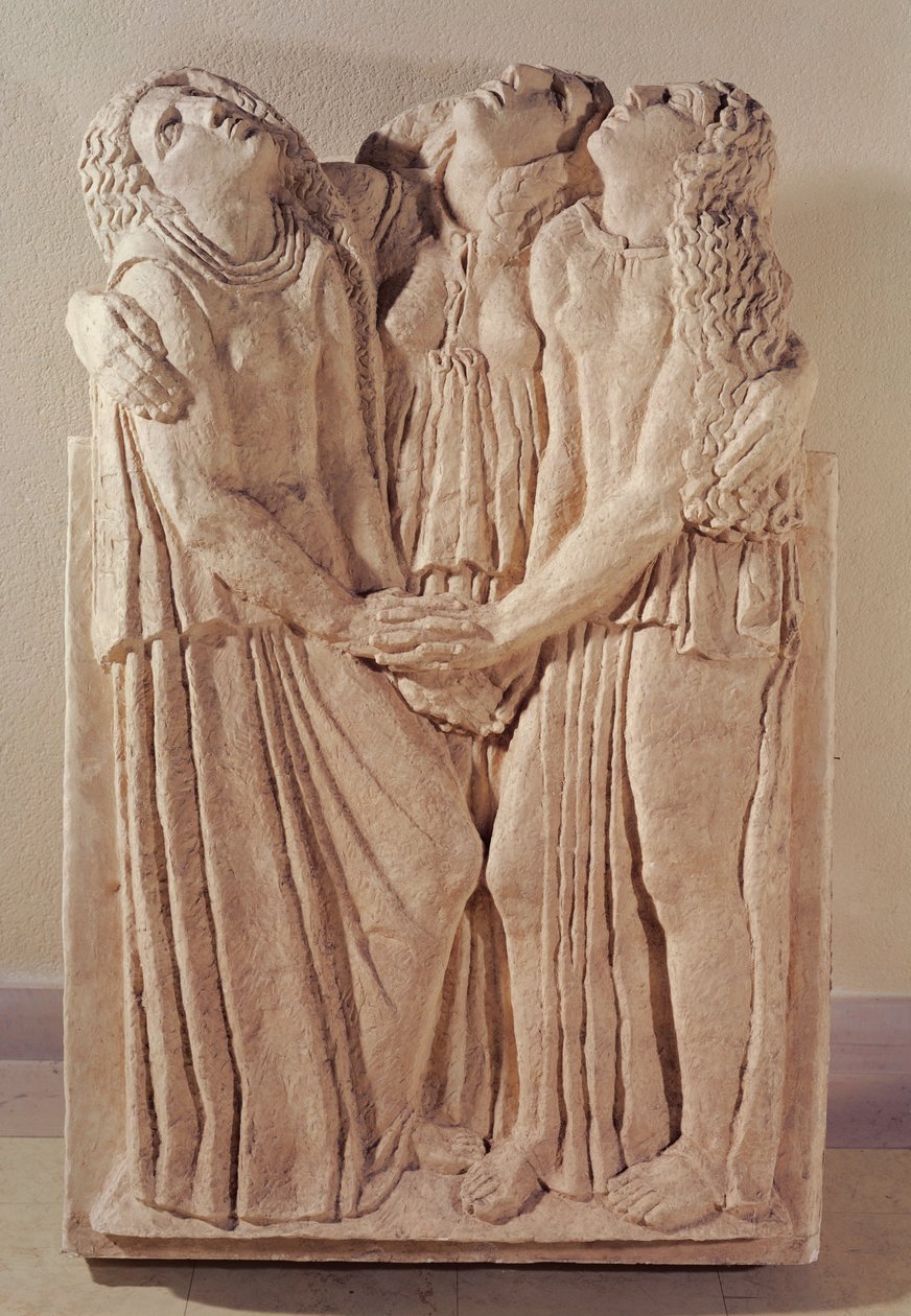 De tre pologne af Emile Antoine Bourdelle