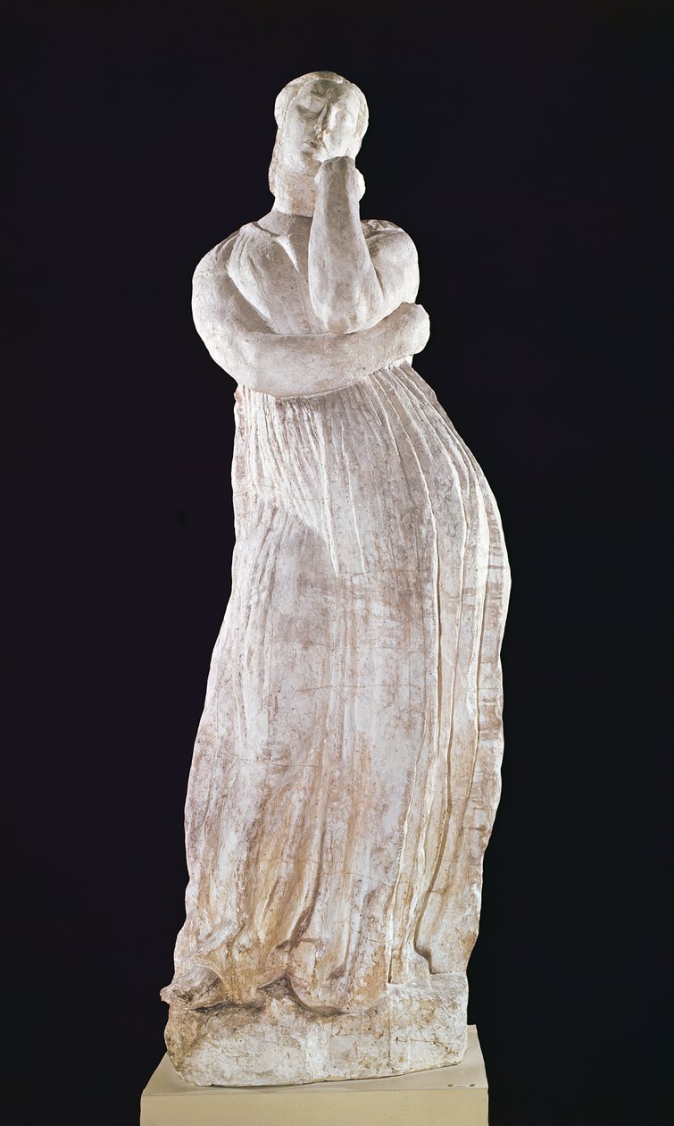 Penelope, støbt til en bronzeskulptur lavet i 1907 (gips) af Emile Antoine Bourdelle