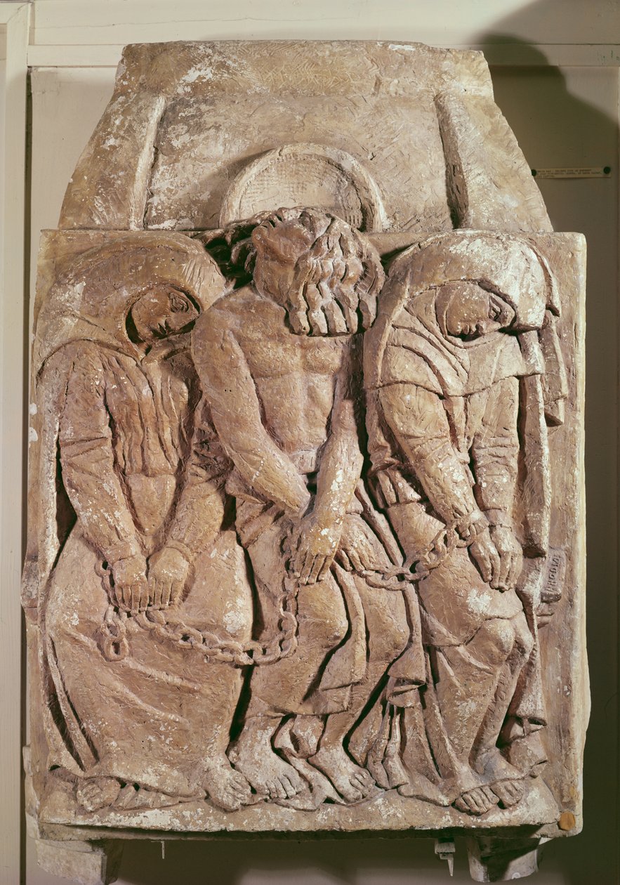 Fangene (gips) af Emile Antoine Bourdelle