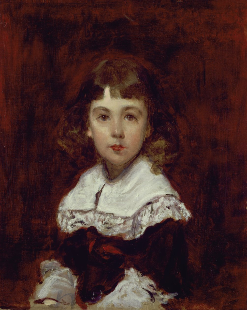 Portræt af Georges Claretie, søn af komponisten Jules Claretie (1840-1913) af Charles Emile Auguste Carolus Duran