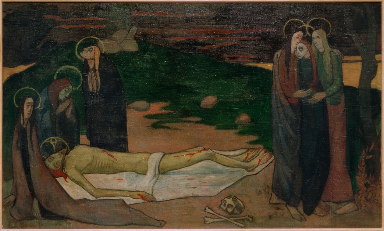 Kristi klagesang af Emile Bernard