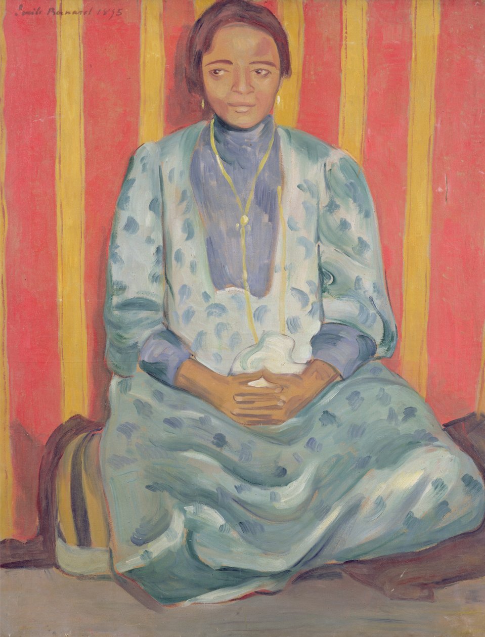 Studie af en mulattkvinde, 1895 af Emile Bernard