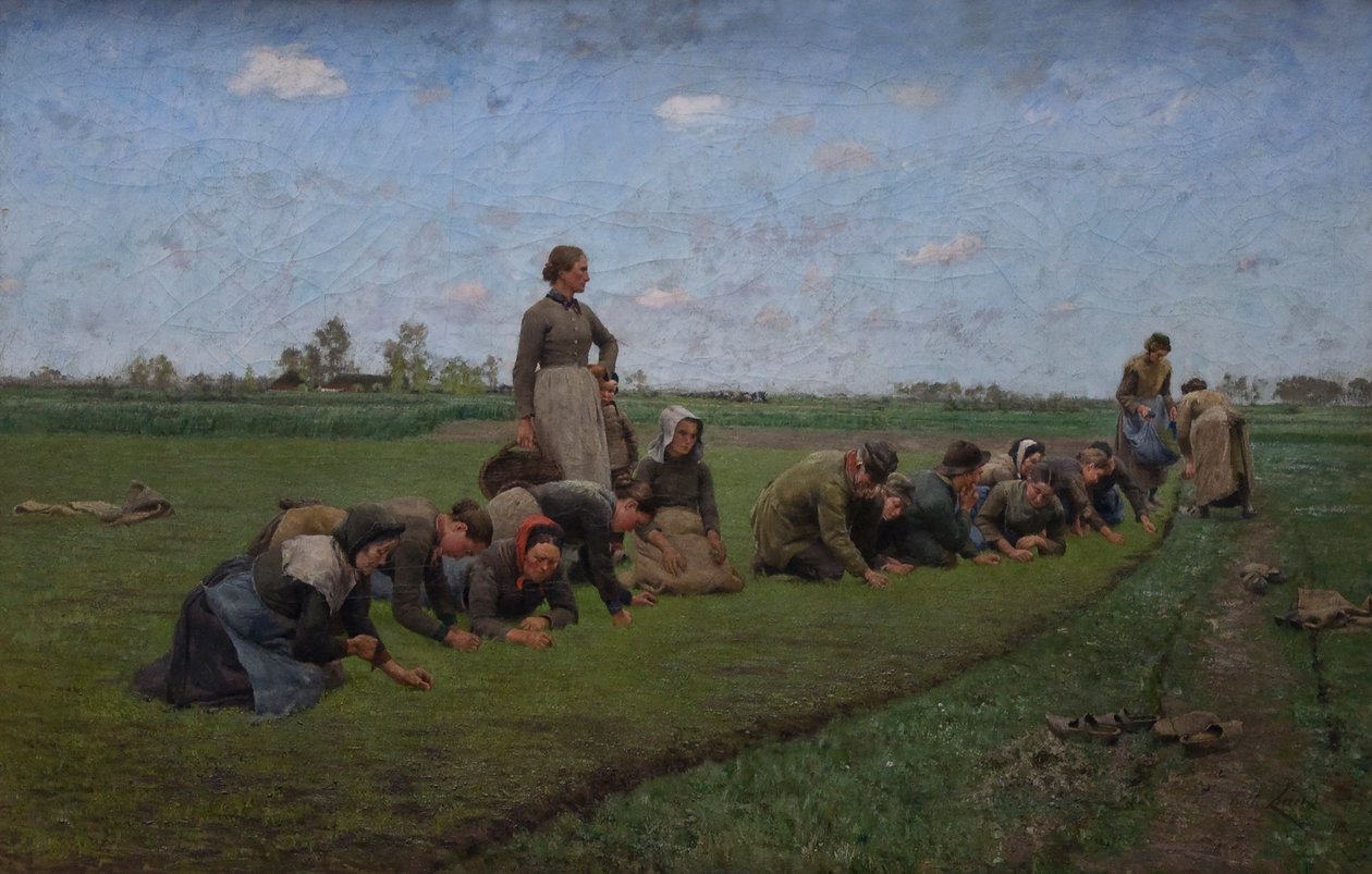 Hørlukning i Flandern af Emile Claus