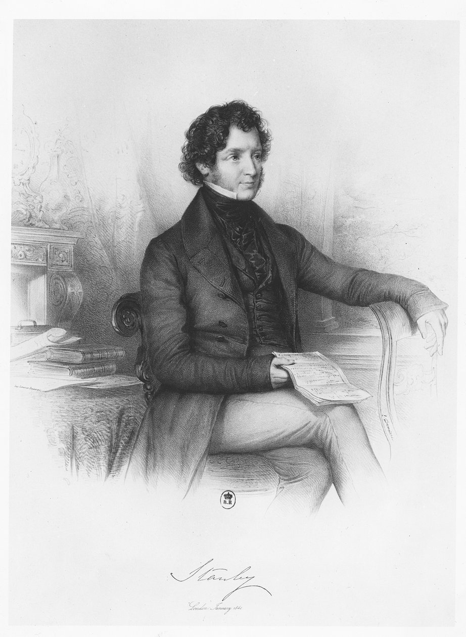 Edward Stanley af Emile Desmaisons