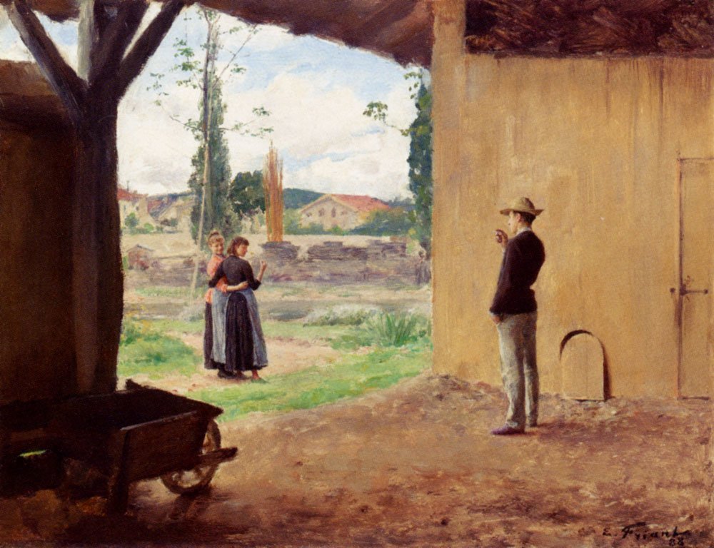 Forår: n af Emile Friant