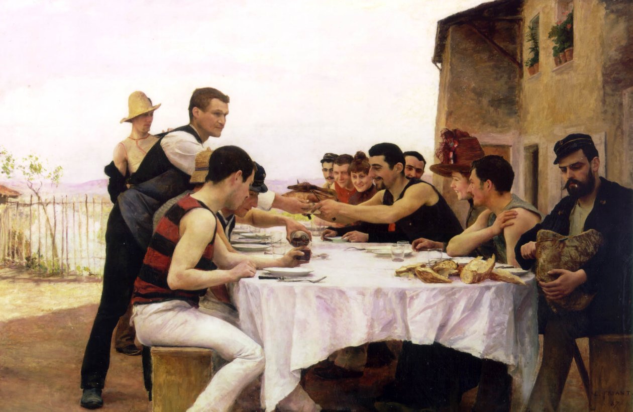 Meurthe-fartøjsfesten af Emile Friant