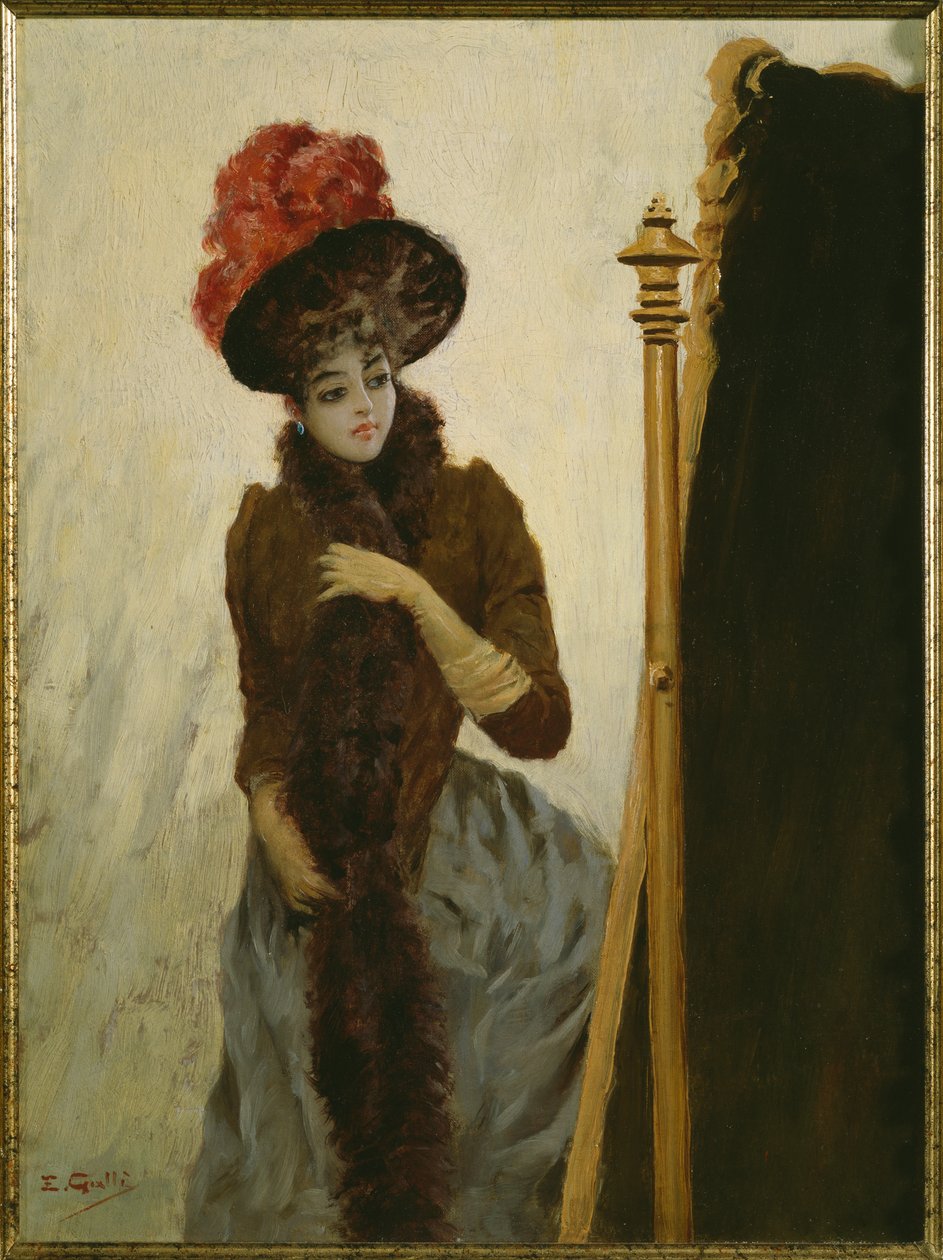 Før svingspejlet af Emile Galle