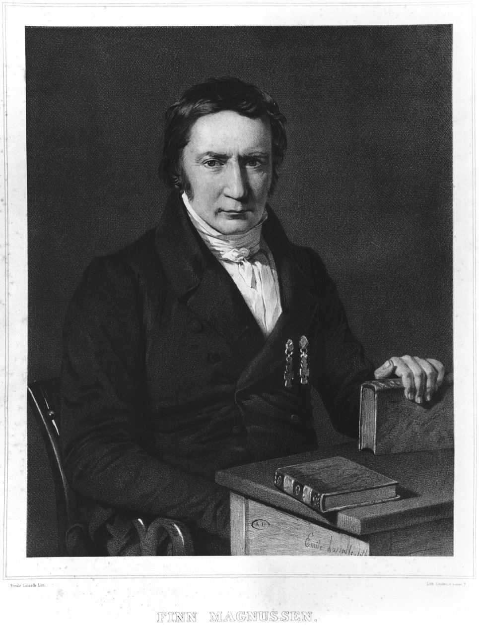Finn Magnussen (1781-1847) illustration fra 